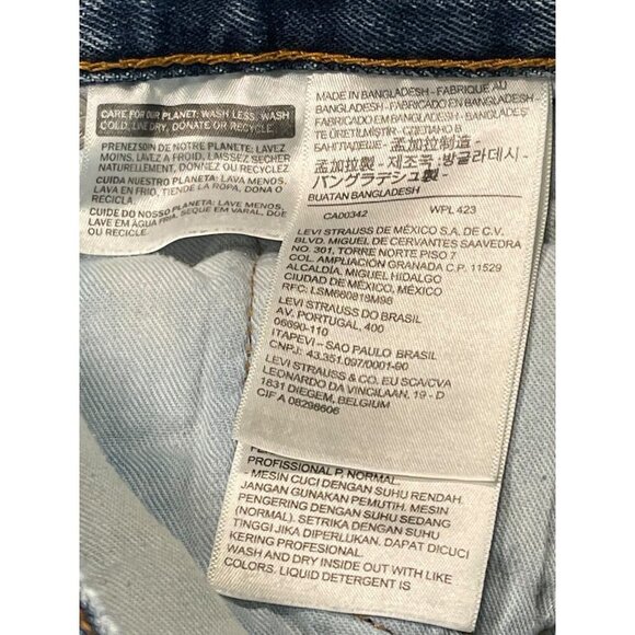 Levi’s 517 Red Tab Bootcut Jeans 34x29 Medium Wash - Picture 4 of 8